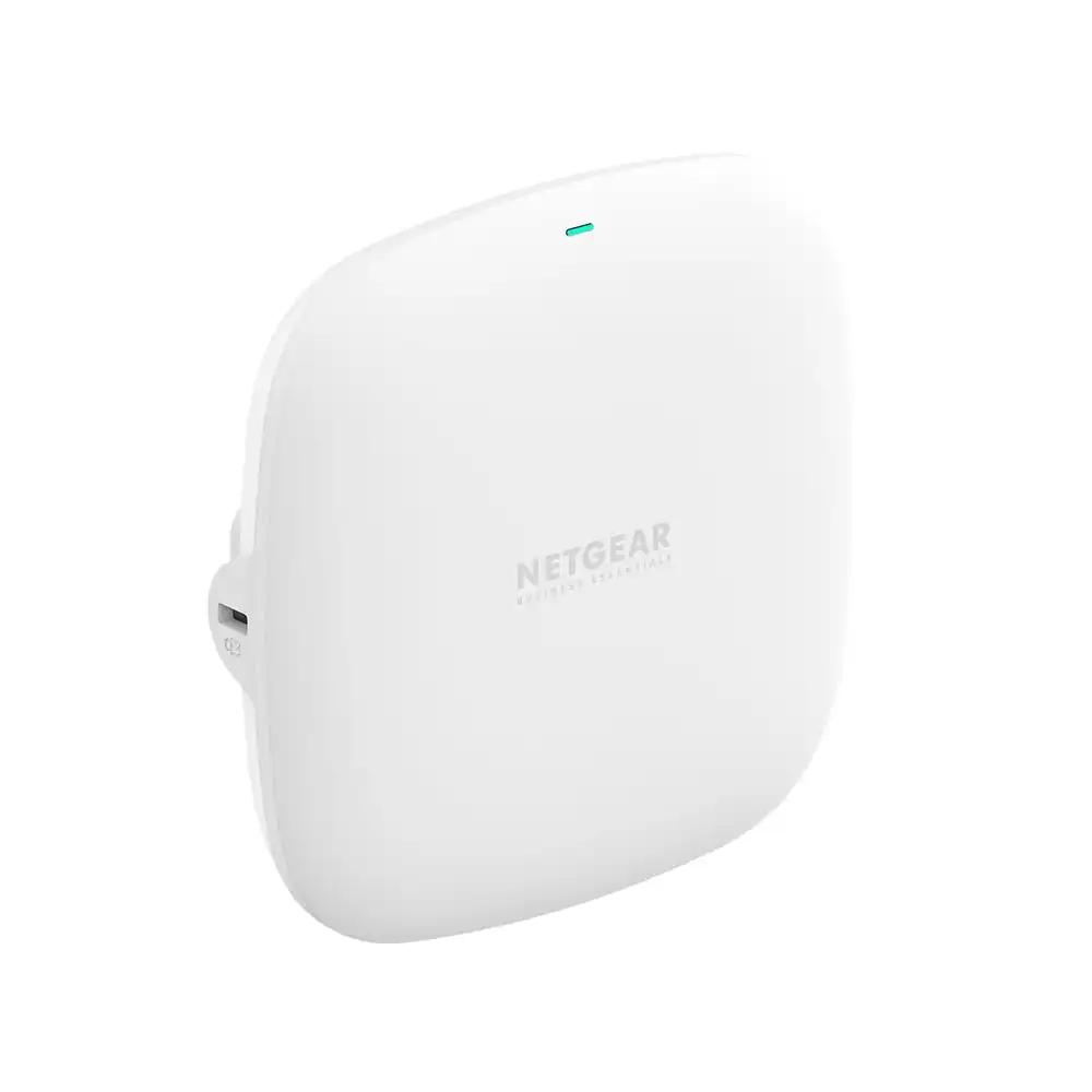 NETGEAR juhtmevaba pääsupunkt (WAX210) – WiFi 6-dualband AX1800 kiirusega, 1 x 1G-PoE võrgupesa, kuni 128 seadet, 802.11ax WPA3 | Kuni 4 SSID-võrku, toiteadapter ei kuulu komplekti