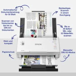 Epson WorkForce DS-410 dokumendiskanner (A4