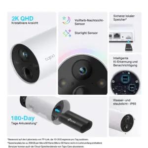 TP-Link Tapo C420S2 välisvalvekaamera