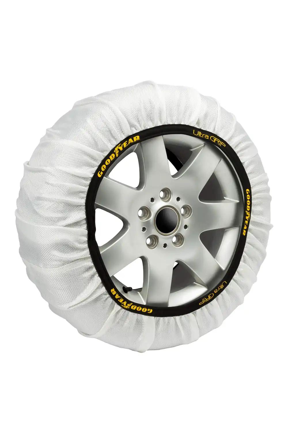 Goodyear Ultra GRIP suurus XL 2-osaline komplekt tekstiilist lumekette autodele, valge