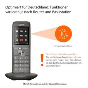 Gigaset CL660 - Juhtmevaba DECT-telefon ilma kõnepostita suure TFT-värviekraaniga - moodne kasutajaliides