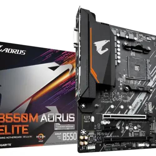 GIGABYTE B550M AORUS Elite mATX emaplaat AMD AM4 protsessoritele