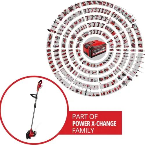 Einhell akutoitega muruservalõikur GE-LE 18/190 Li-Solo Power X-Change (Li-Ion