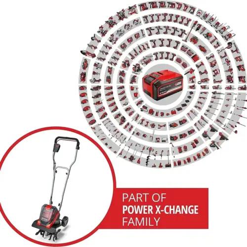 Einhell akuga mullafrees GE-CR 30 Li-Solo Power X-Change (36V liitiumioon