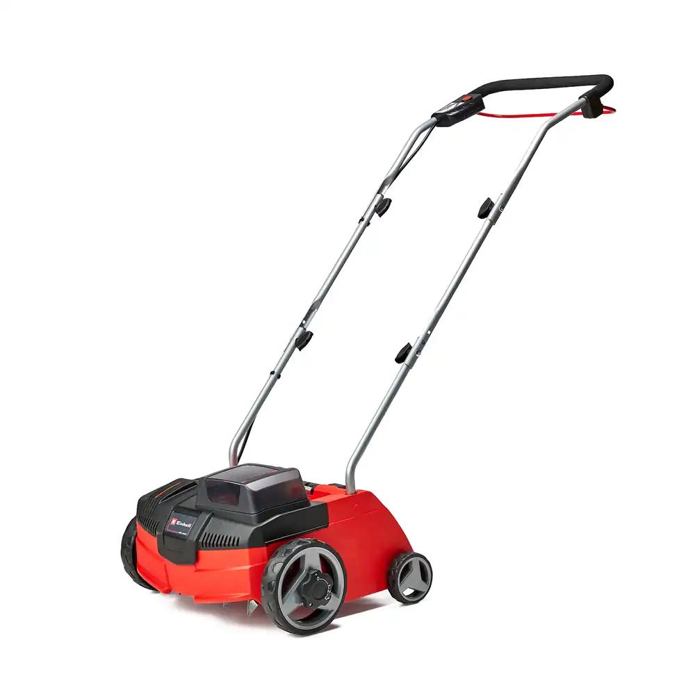 Einhell akuga murusambliku eemaldaja ja õhustaja GC-SC 36/31 Li-Solo Power X-Change (36 V, 31 cm töölaius, 3-ühes, 8 teraga rull, ilma akuta ja laadijata)