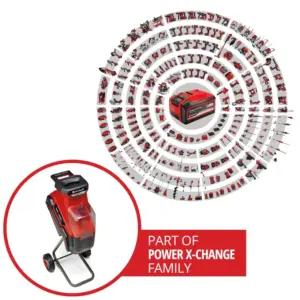 Einhell aku-noapehmehhanismiga oksapurustaja REDAXXO 36/25 Power X-Change (36 V