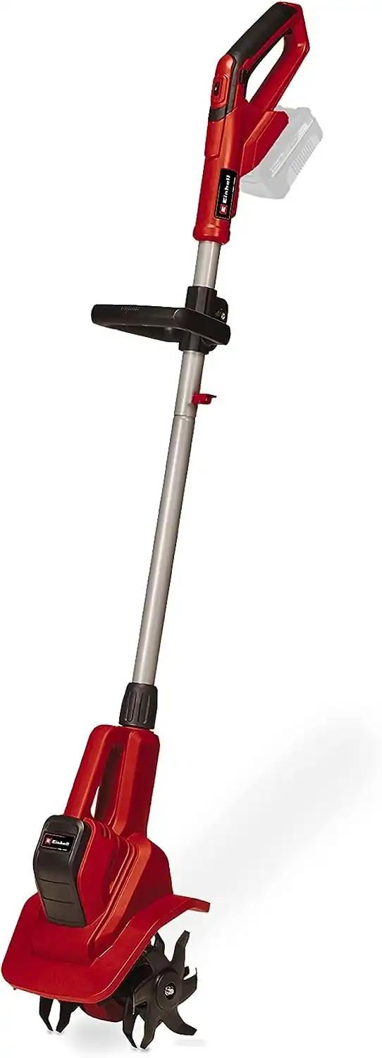 Einhell Aku-mullafrees GE-CR 18/20 Li E-Solo Power X-Change (18 V, Li-Ion, elektrooniline kiiruseregulatsioon, 4 freesiteraga, lisakäepide, ilma aku ja laadijata)