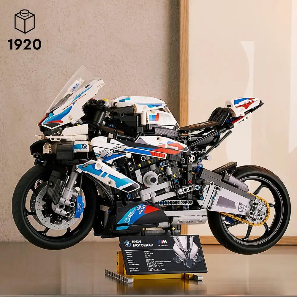 LEGO Technic 42130 BMW M 1000 RR mootorratta mudel, 1920 detaili, mõõtkava 1:5, pilt 2