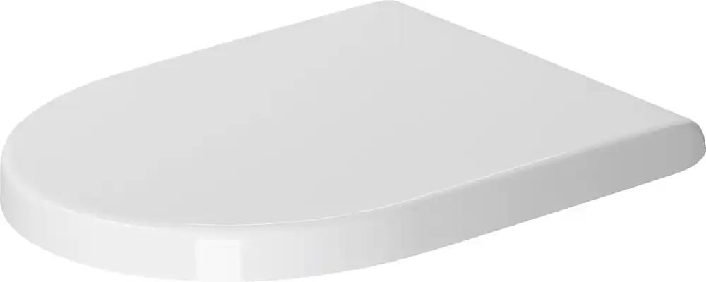 Duravit WC-iste Starck 3 SoftClose roostevabast terasest hingedega, valge
