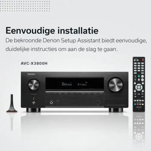 Denon AVC-X3800H 9.4-kanaliline AV-vastuvõtja