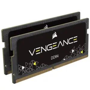 Corsair Vengeance SODIMM 32GB (2x16GB) DDR4 2400MHz CL16 Sülearvuti mälu (ühilduvus Intel Core™ i5 ja i7 6. põlvkonna protsessoritega) Must