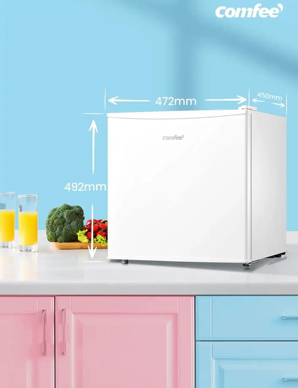 Comfee RCD50WH2(E) mini külmik 43 l, energiaklass E, 80 kWh aastas, valge, pilt 2