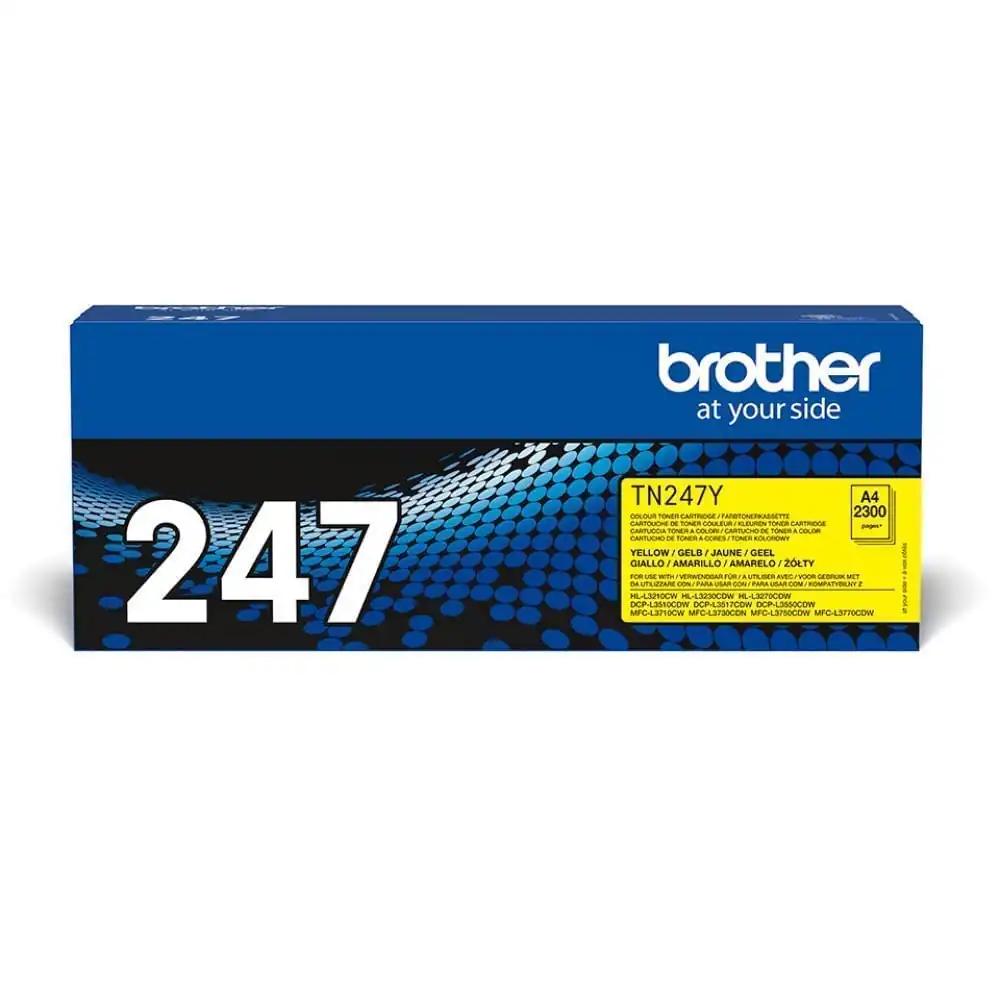 Brother TN247Y Kollane Originaaltooner, XL