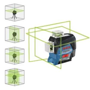 Bosch Professional 12V süsteemi joonlaser GLL 3-80 CG (2x 12 V aku