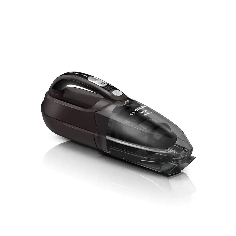 Bosch juhtmeta käsitolmuimeja Move Lithium 16V max BHN16L, akuga tolmuimeja, ideaalne polstritele ja autole, kotita, juhtmevaba, kerge, võimas imemisvõime, pikk tööaeg, liitium-ioonaku, hall