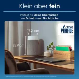 BLUEAIR Blue Pure Mini Max õhupuhasti, HEPASilent-filter, kuni 20 m² ruumidele, pilt 2