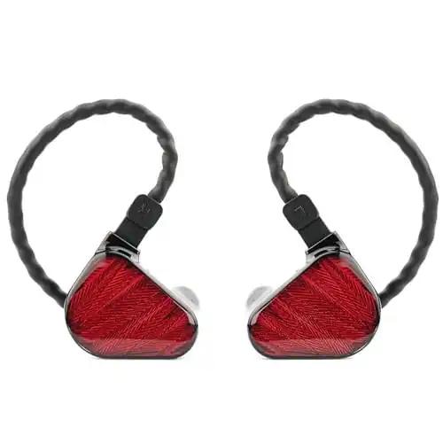 TRUTHEAR x Crinacle Zero: Red kahetasandilise dünaamilise draiveriga kõrvaklapid 0.78 2pin kaabliga
