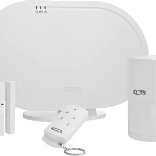 ABUS nutikas juhtmevaba häiresüsteem Smartvest alustuskomplekt – liikumisandur & avamisandur – kaugjuurdepääs iOS & Android rakendusega – valge – 77442