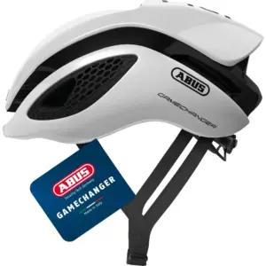 ABUS GameChanger 77601 jalgrattakiiver, valge, suurus M (52–58 cm)
