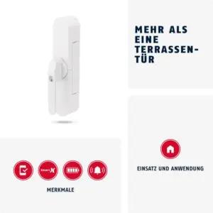 ABUS WINTECTO One – nutikas aknaluuk terrassi- ja rõduuksele