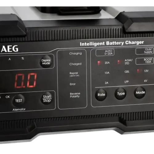 AEG akulaadija CW20 – laeb kõiki 6 V ja 12 V akusid