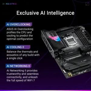 ASUS ROG Strix X870E-E Gaming WiFi emaplaat AM5 sokkel (AMD