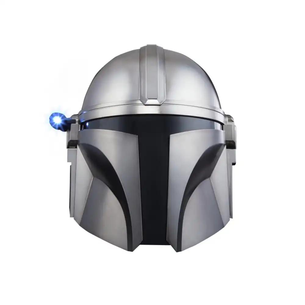 Star Wars Hasbro The Black Series Mandaloriani elektrooniline premium kiiver, hõbedane, universaalne suurus