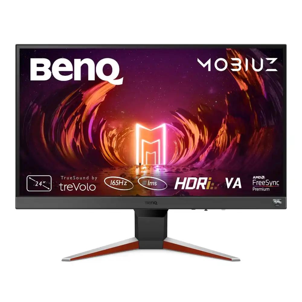 BenQ MOBIUZ EX240N mängumonitor (23,8 tolli, 165 Hz, 1 ms, HDMI ja DP, ühilduv 120 Hz-ga PS5, Xbox Series X ja Series S jaoks)