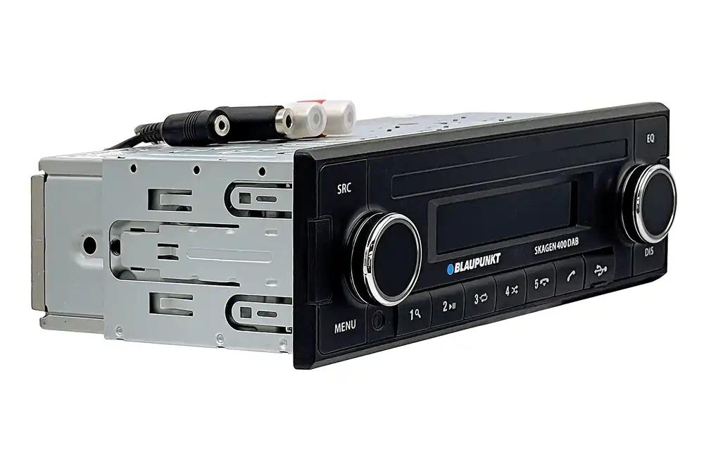 Blaupunkt Skagen 400 DAB 1-DIN autoraadio, DAB+, Bluetooth, must, pilt 2