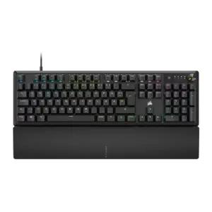 Corsair K70 CORE RGB mehaaniline mänguriklaviatuur randmetoega – eelmääritud MLX Red lineaarlülitid