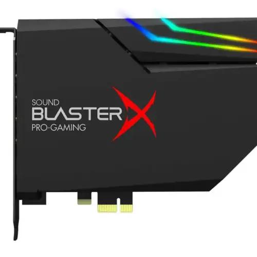 Creative Sound BlasterX AE-5 Plus SABRE32 kõrglahutusega PCI-e mänguhelikaart ja DAC