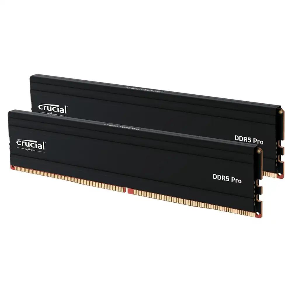 Crucial Pro DDR5 RAM 64GB Komplekt (2x32GB) 5600MHz, Intel XMP 3.0, PC Arvuti Mälu – CP2K32G56C46U5