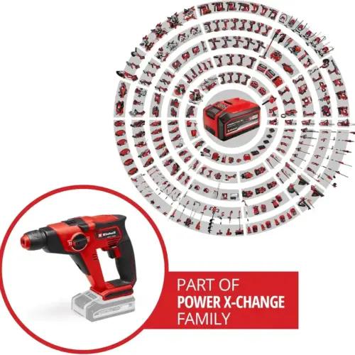 Einhell akuga puurvasar TE-HD 18/12 Li-Solo Power X-Change (18 V