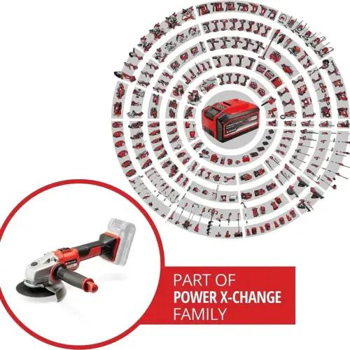 Einhell Professional juhtmeta nurklihvija AXXIO 18/125 Power X-Change (18 V