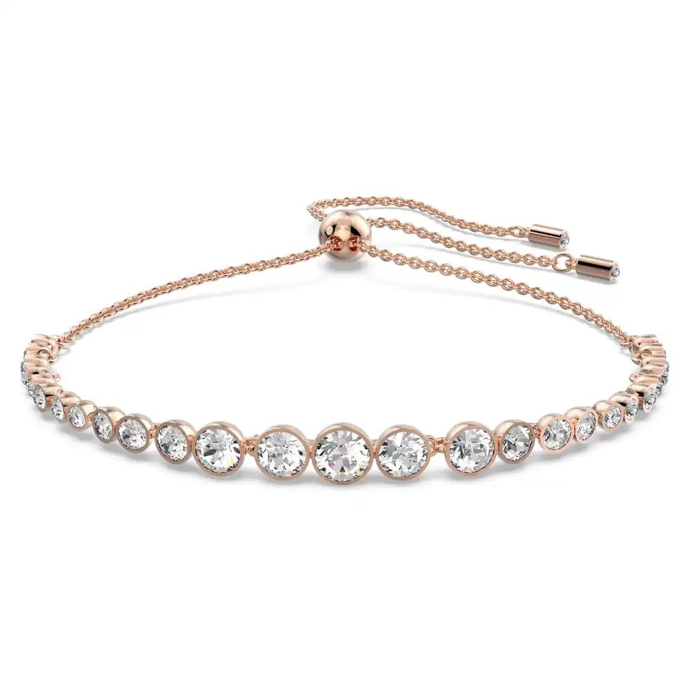 Swarovski Imber Emily, Valge, Roosa-kullaga kaetud