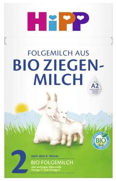 HiPP 2 jätkupiim mahedast kitsapiimast, alates 6. elukuust, 5 x 400 g, pilt 2