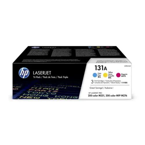 HP 131A (U0SL1AM) Multipakk Originaaltooner 1xTsüaan/1xMagenta/1xKollane HP LaserJet Pro M251