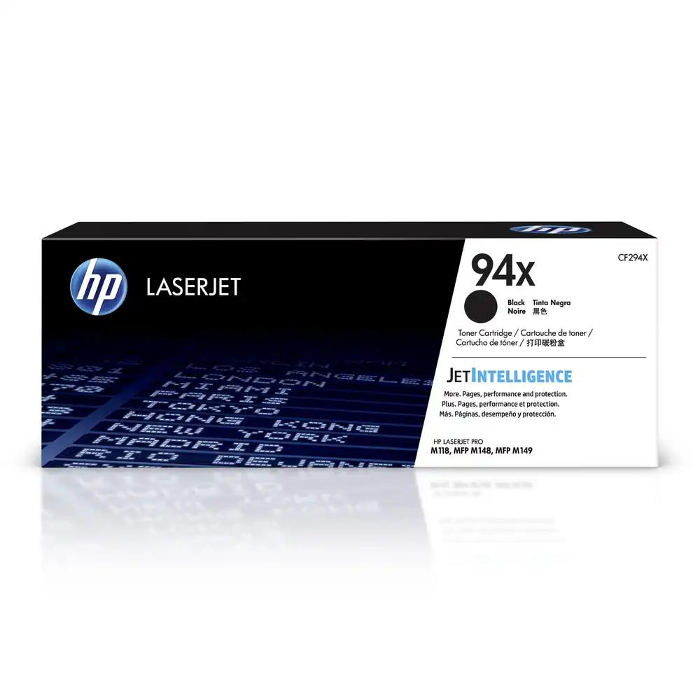 HP 94X (CF294A) Must Originaaltint kõrge lehemahuga HP LaserJet Pro M118, HP LaserJet Pro M148, HP 94X: XL
