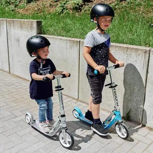 HUDORA Little BigWheel laste tõukeratas, alumiiniumist, kokkuklapitav, alates 3. eluaastast, pilt 2