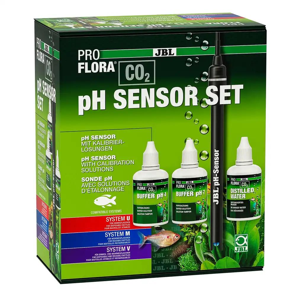 JBL PROFLORA CO2 pH SENSOR SET – pH-elektroodide komplekt BNC-ühendusega, sisaldab kalibreerimisvedelikku ja lisatarvikuid