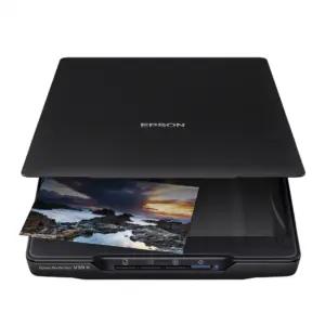 Epson Perfection V39II A4 lamevoodi foto- ja dokumendiskanner koos alusega