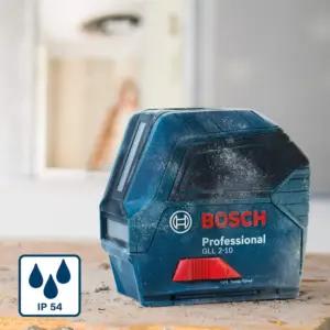 Bosch Professional joonlaser GLL 2-10 (punane laser