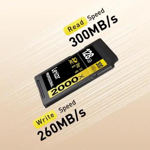 Lexar Professional 2000x SD kaart 128GB