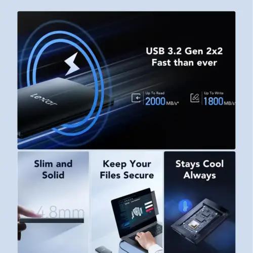 Lexar SL500 Väline SSD 1TB