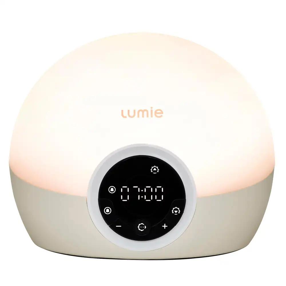 Lumie Bodyclock Spark 100 – valgusäratuskell päikesetõusu ja -loojanguga, valge