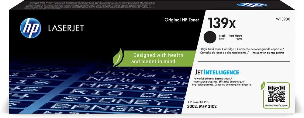 HP 139X (W1390X) Originaal LaserJet toonerkassett must (sobib LaserJet Pro 3001-3008dn/dw, LaserJet Pro 3001-3008dne/dwe, LaserJet Pro MFP 3101-3108fdn/fdw, LaserJet Pro MFP 3101-3108fdne/fdwe seeriatele)