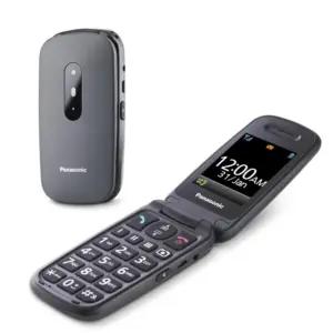 Panasonic KX-TU446EXG klapiga seenioritele mõeldud mobiiltelefon (SOS-hädaabinupp