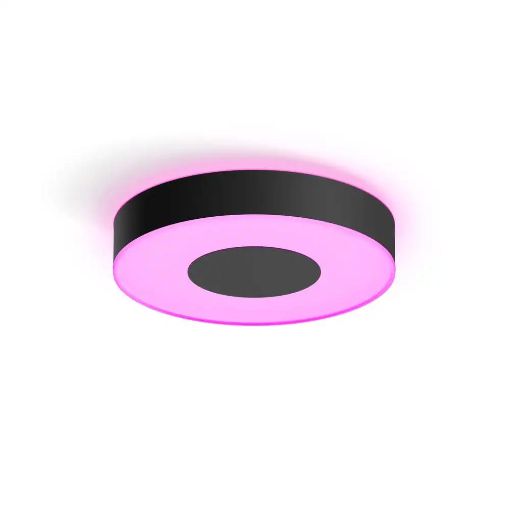 Philips Hue White & Color Ambiance Xamento laevalgusti, must, 16 miljonit värvi, hämardatav, juhitav rakenduse kaudu, ühilduv Amazon Alexa (Echo, Echo Dot)