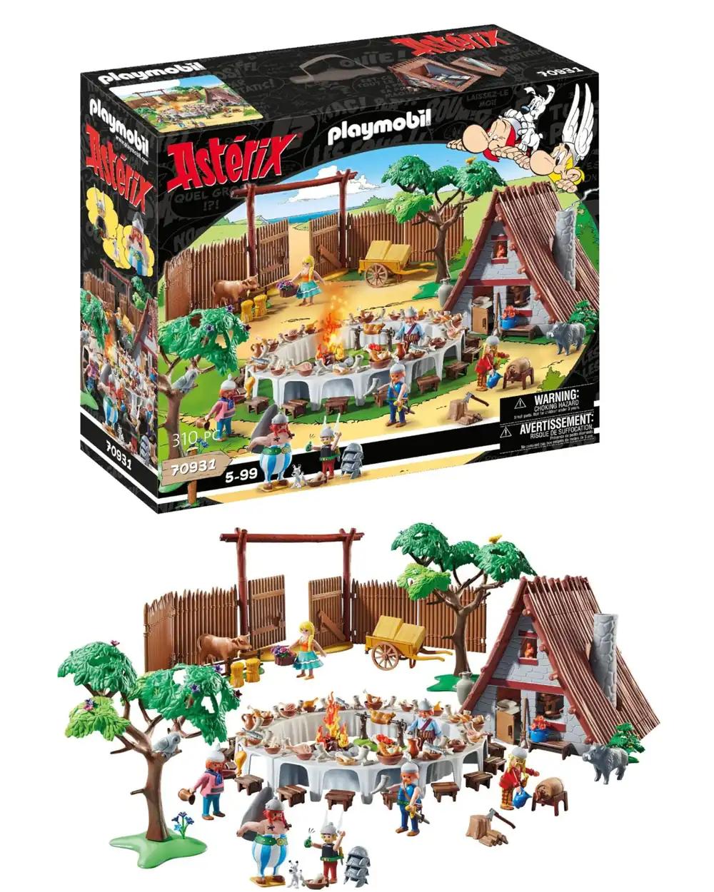 PLAYMOBIL Asterix 70931 Suur Külapeo Mängukomplekt, Mänguasi Lastele alates 5. Eluaastast