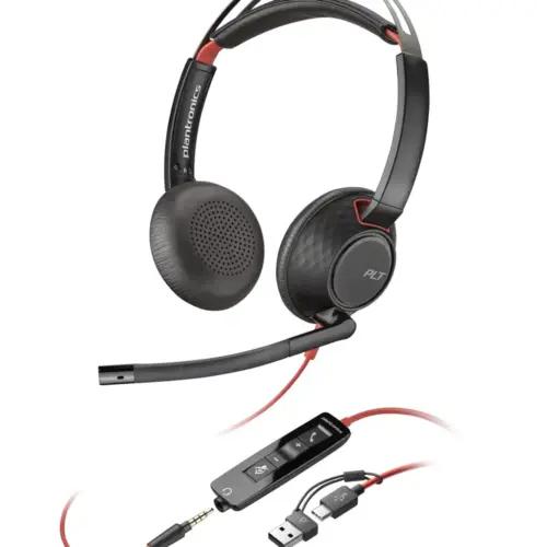 Poly Blackwire 5220 juhtmega peakomplekt